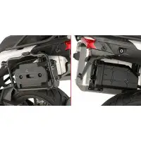 Givi TL8705KIT kit fissaggio toolbox S250 su portavaligie laterale per Benelli Kawasaky Triumph
