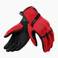 Guanti moto donna estivi Rev'it Mosca 2 Ladies Rosso Nero