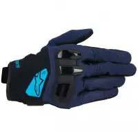 Guanti Moto Estivi Alpinestars Chrome V2 Blu Scuro Oceano Hawaiiano