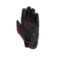 Guanti Moto Estivi Dainese Ermex Nero Rosso Lava