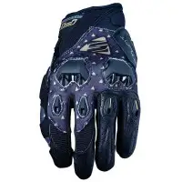 Guanti moto estivi donna Five STUNT EVO REPLICA Nero Diamond