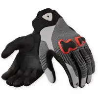 Guanti Moto Estivi Rev'it Kinetic 2 Grigio Rosso