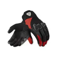 Guanti Moto Estivi Rev'It Kinetic 2 Nero Rosso