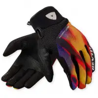 Guanti Moto Estivi Rev'it Surge Nero Arancio