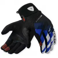 Guanti Moto Estivi Rev'it Surge Nero Blu