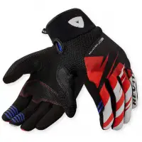Guanti Moto Estivi Rev'it Surge Nero Rosso