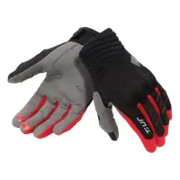 Guanti moto estivi T-UR G-SIX Nero Rosso