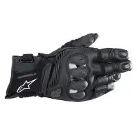 Guanti moto pelle Alpinestars BELIZE V2 DRYSTAR Nero