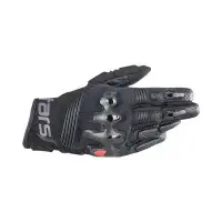 Guanti moto pelle Alpinestars Halo Nero