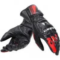 Guanti moto pelle Dainese Druid 4 Nero Rosso