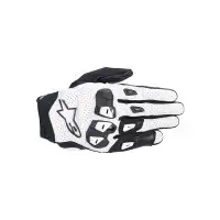 Guanti Moto Pelle Estivi Alpinestars SP X 7 Air Bianco