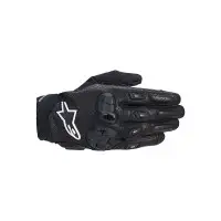 Guanti moto pelle estivi Alpinestars SP X 7 Air Nero Bianco