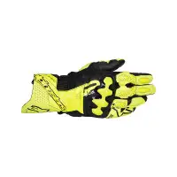 Guanti Moto Pelle Racing Alpinestars Gp Plus R V3 Giallo
