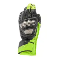 Guanti Moto Pelle Racing Dainese Full Metal 7 Nero Giallo Fluo