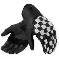 Guanti Moto Pelle Rev'it Redhill Bianco Nero