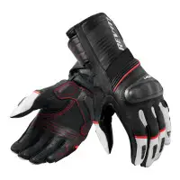 Guanti moto pelle Rev'it RSR 4 Nero Bianco