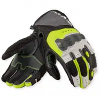 Guanti Moto Rev'it Blaze Grigio Giallo Neon