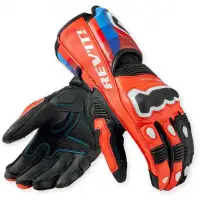 Guanti Moto Rev'it Quantum 3 Rosso Blu Neon