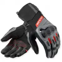 Guanti Moto Rev'it Sand 5 H2O Nero Grigio