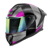 Casco Integrale Givi 50.3 Vision Nero Titanio Fucsia