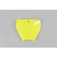 Portanumero anteriore UFO per Husqvarna TC e FC Giallo fluo 