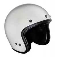 Casco jet Carburo Epic III EXTRA FIT in fibra Bianco