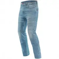 Jeans moto Dainese Denim Stone Slim Tex Blu Chiaro