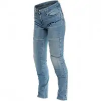 Jeans moto Donna Dainese Denim Stone Slim Azzurro