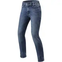 Jeans moto donna Rev'it Victoria Ladies Blu Medio L32
