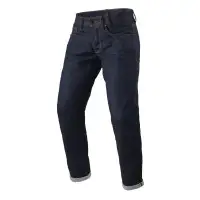 Jeans moto Rev'it Lewis Selvedge Tapered Blu Scuro L32