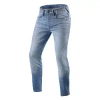 Jeans moto Rev'it Piston 2 SK Azzurro Slavato L36