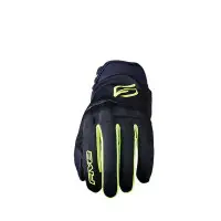 Guanti moto Five Globe Evo Nero Giallo Fluo