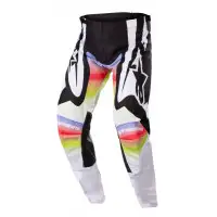 Pantaloni cross Alpinestars RACER SEMI Nero Multicolr