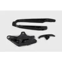 Kit cruna catena+fascia forcella per KTM EXC e EXC-F (2011) Nero