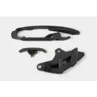 Kit cruna catena+fascia forcella per KTM SX e SX-F Nero