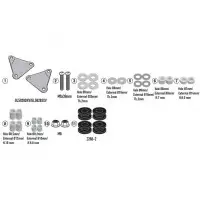 Kit di attacchi Givi D6126KIT per KYMCO Downtown 350 GT (24)