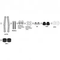 Kit di attacchi Givi D9259KIT per VOGE SR1 125 (23-24)