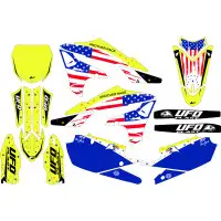 Kit grafica Ufo Patriot per Yamaha Giallo fluo