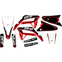Kit grafica Ufo Stokes per Honda Nero