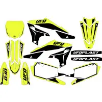 Kit grafica Ufo Stokes per Yamaha Giallo fluo