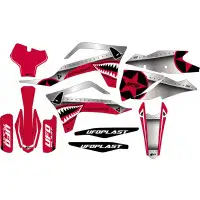 Kit grafica Ufo Thunder per Gas Gas Rosso