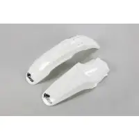 Kit parafanghi UFO per Kawasaki KX 85 2000-2012 restyling Bianco