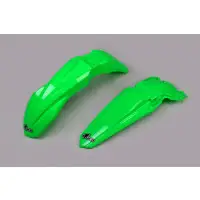 Kit parafanghi UFO per Kawasaki KXF 250-450 Verde fluo