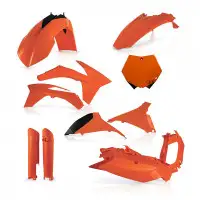 Kit Plastiche Acerbis completo per KTM SX-F 2011 arancio