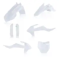 Kit Plastiche Acerbis completo per KTM SX 65 bianco2