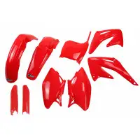 Kit plastiche completo UFO per Honda CRF 450R 2002-2003 Rosso