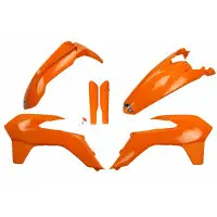 Kit plastiche completo UFO per Ktm EXC e EXC-F (2014-2016) Arancio