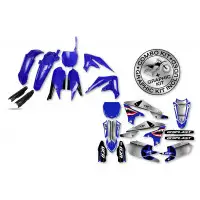 Kit plastiche+decals Ufo Thunder Yamaha Blu