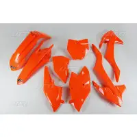 Kit plastiche moto UFO  Ktm SX 125 16-18 Arancione Fluo