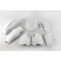 Kit plastiche moto UFO Honda CR 500 95-00 Bianco